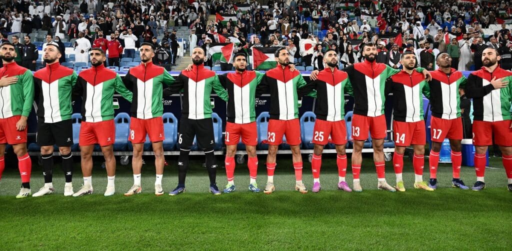 منتخب فلسطين (المصدر: photos.the-afc)