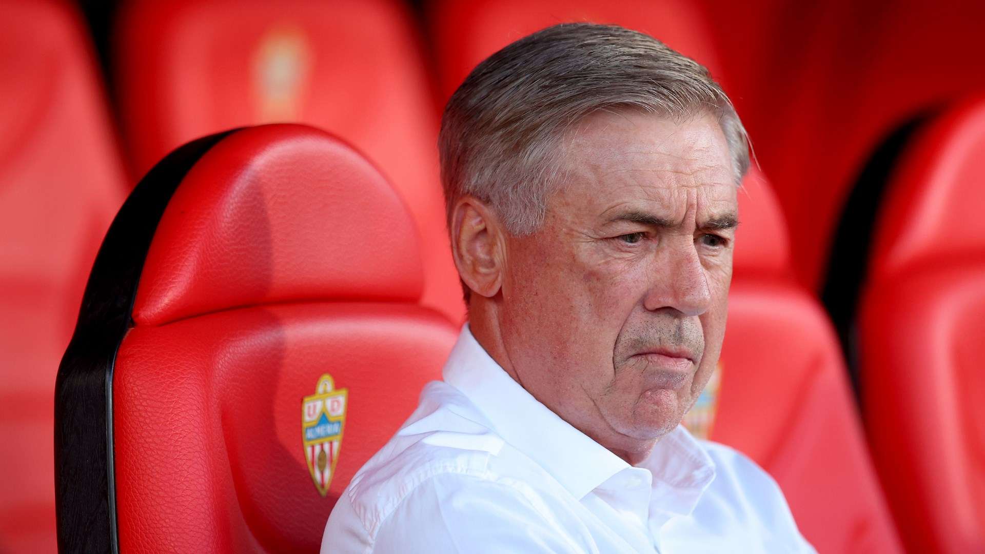 Carlo Ancelotti Real Madrid Almeria