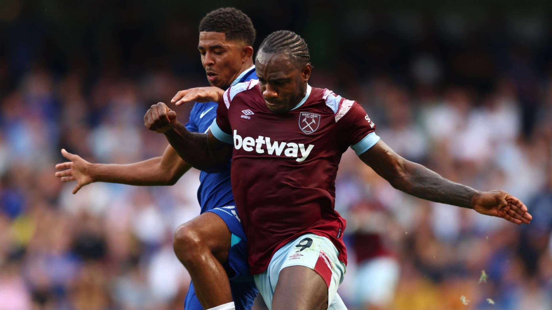 Wesley Fofana Michail Antonio Chelsea West Ham