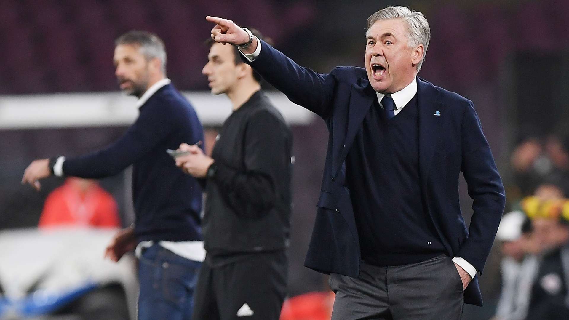 Carlo Ancelotti Napoli Salzburg