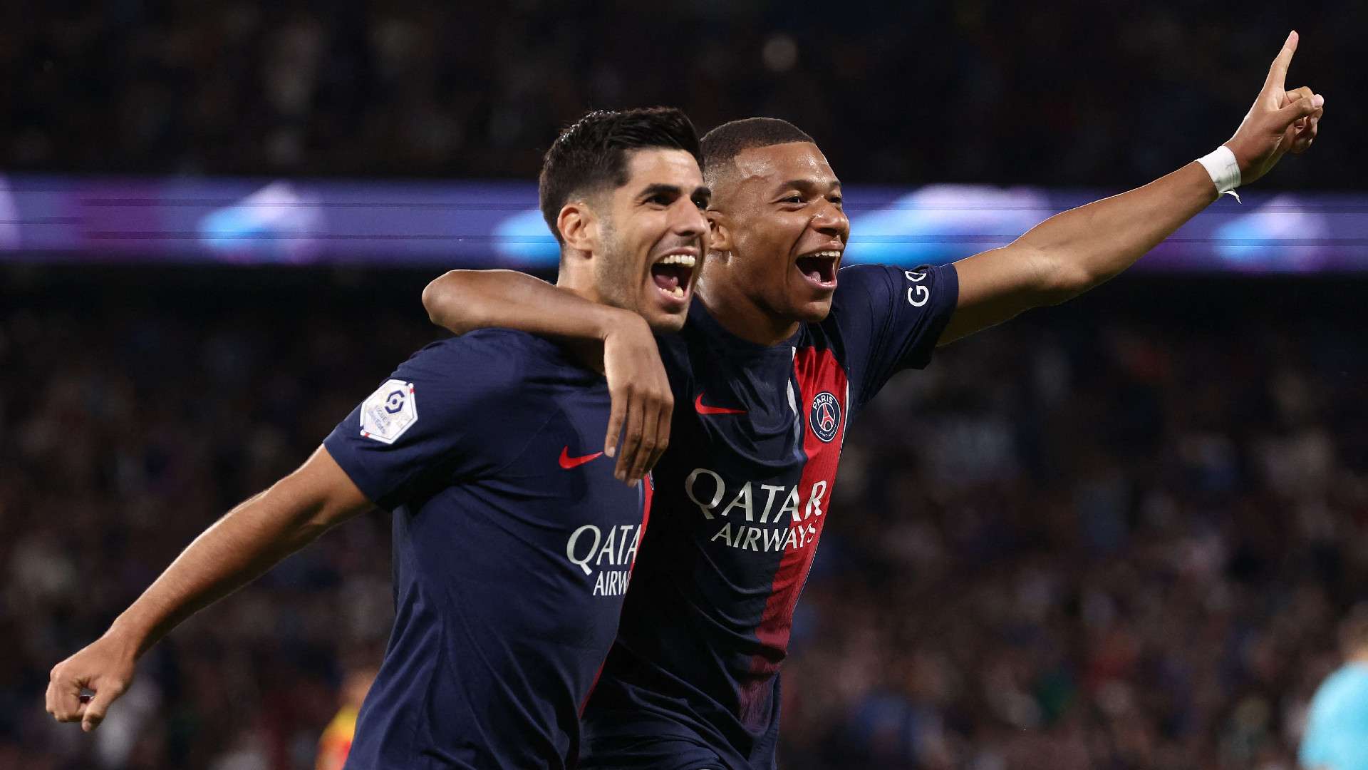 MARCO ASENSIO KYLIAN MBAPPE PSG 26082023