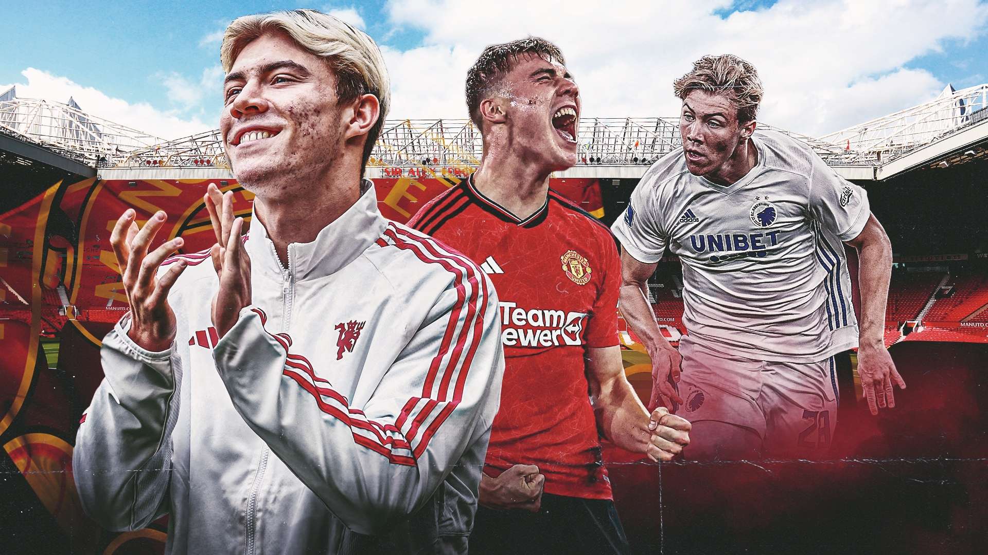 Hojlund Man Utd Copenhagen GFX