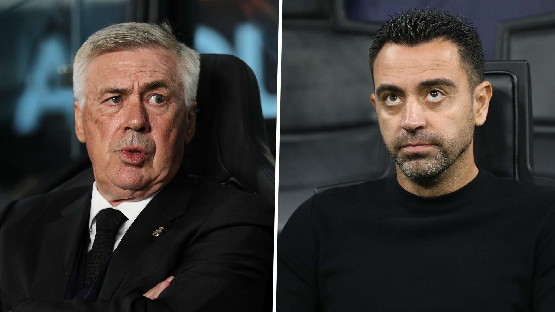 Carlo Ancelotti Xavi GFX