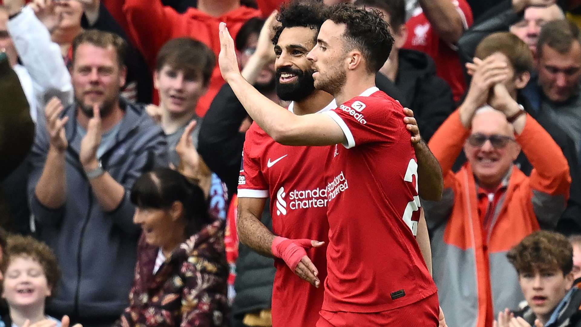 Mohamed Salah, Diogo Jota Liverpool 2023-2024