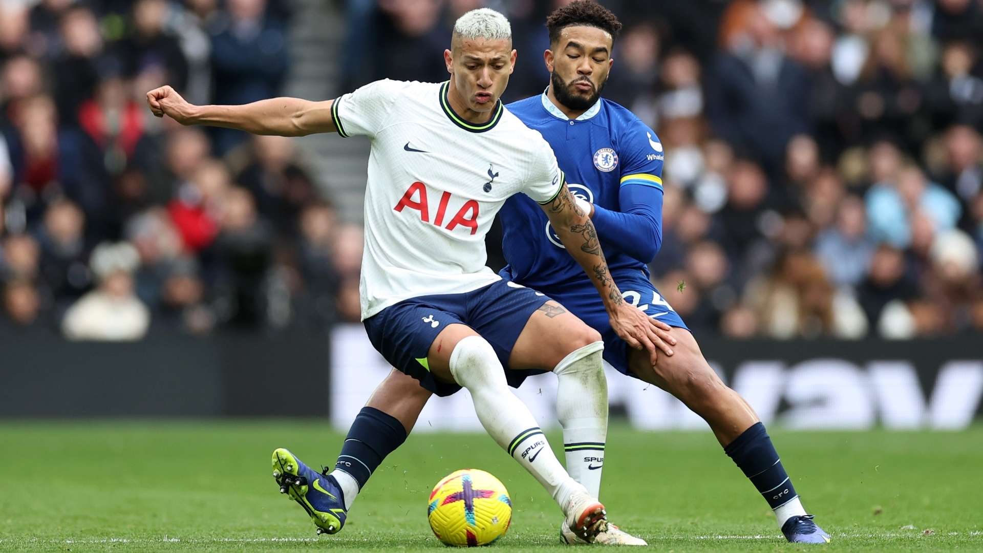 Richarlison Tottenham Hotspur Reece James Chelsea