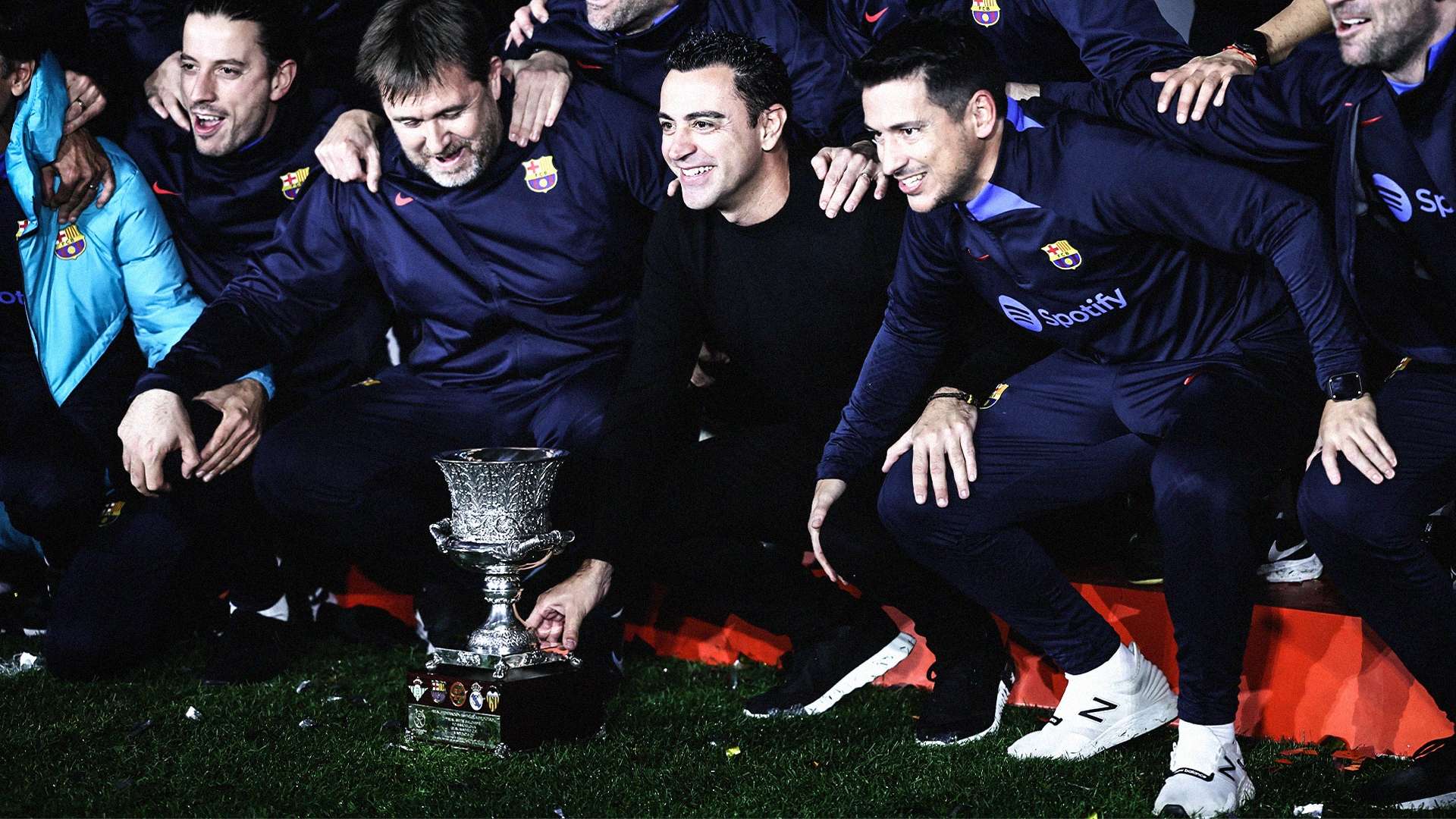 Xavi Barcelona Spanish Super Cup 2022-23 HIC 16:9