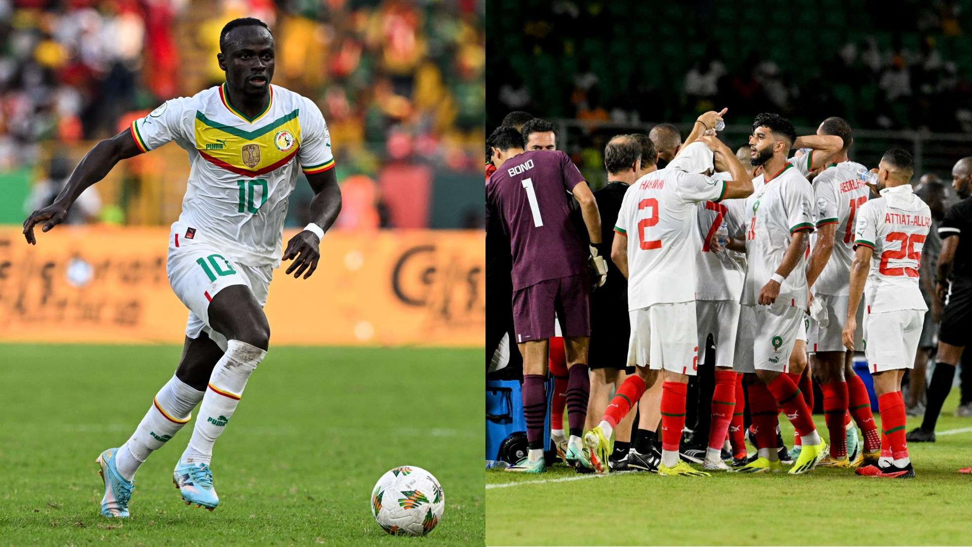 Sadio Mane Senegal Morocco AFCON 2023