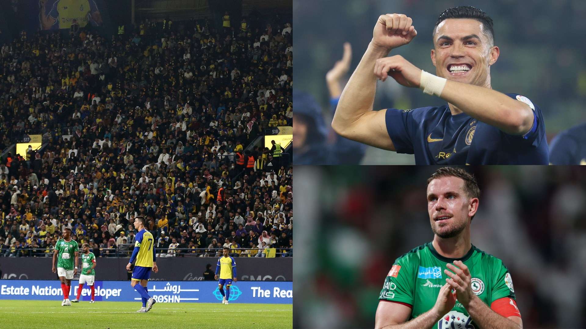 Al Nassr vs Al Ittifaq - Cistiano Ronaldo - Jordan Henderson