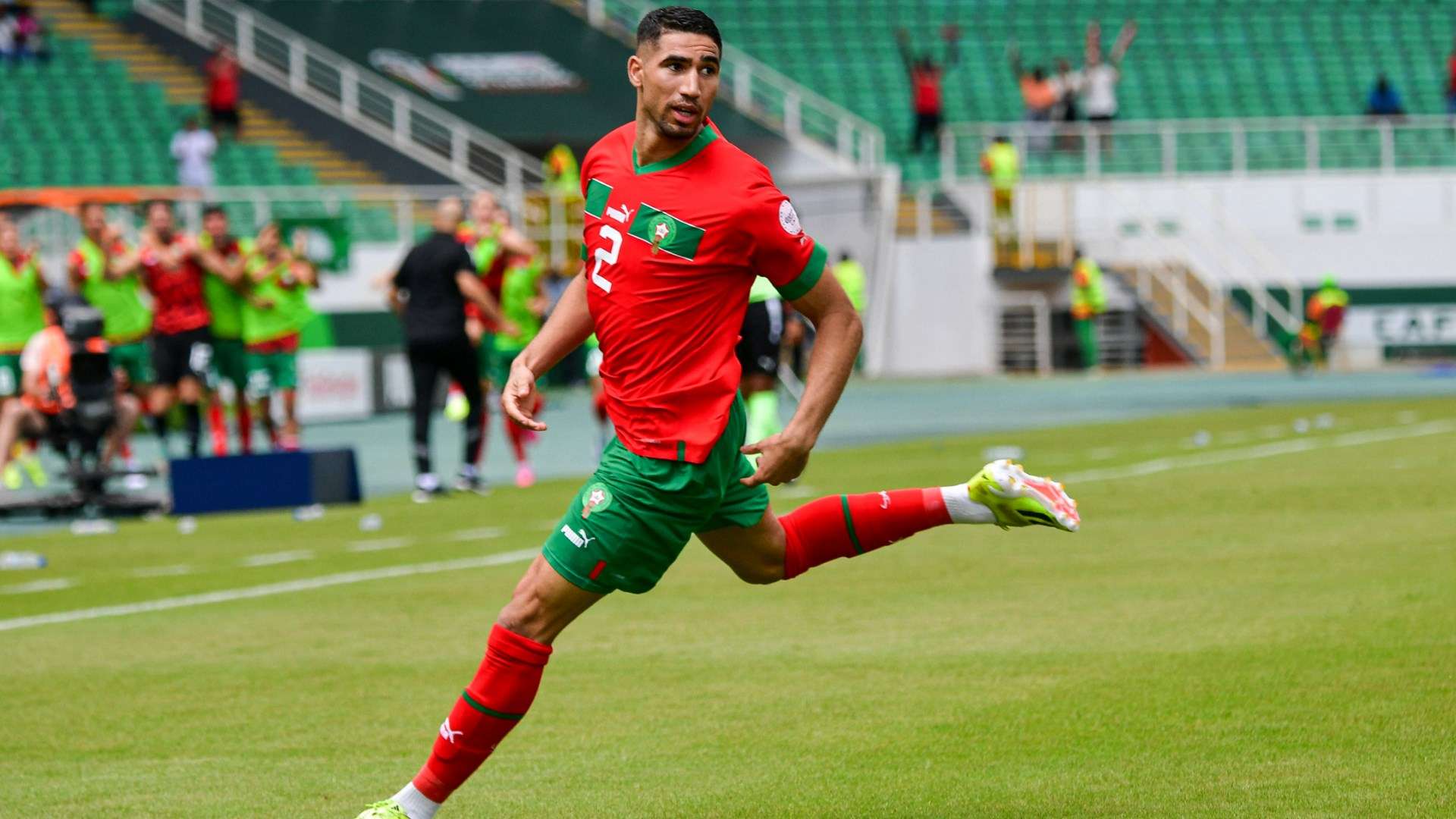 Achraf Hakimi Morocco Congo AFCON 2023