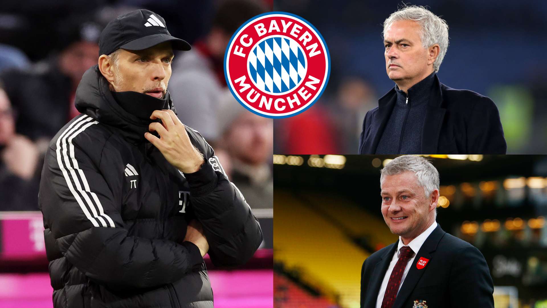 Tuchel Mourinho Solskjaer Bayern Munich