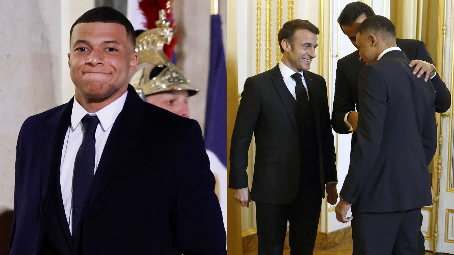 Kylian Mbappe Emmanuel Macron