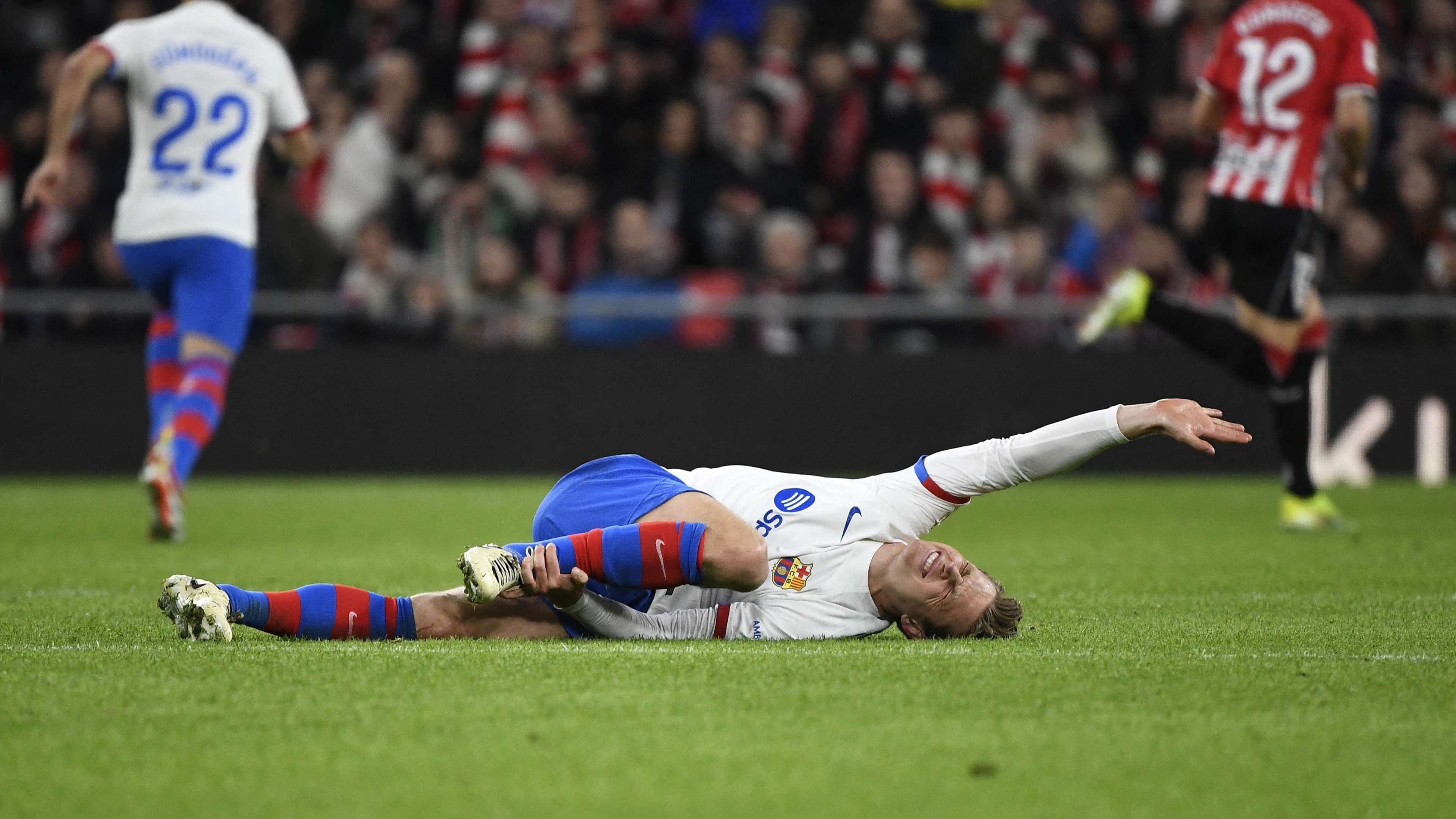 Frenkie de Jong Barcelona Injury