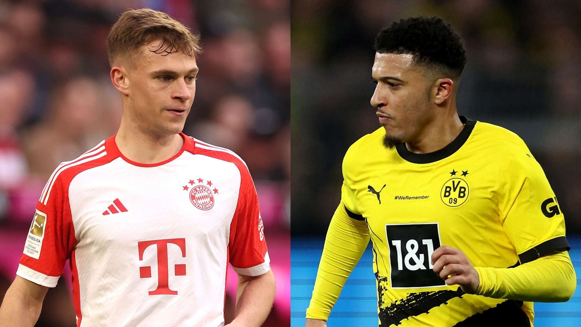 Joshua Kimmich Bayern Jadon Sancho Dortmund