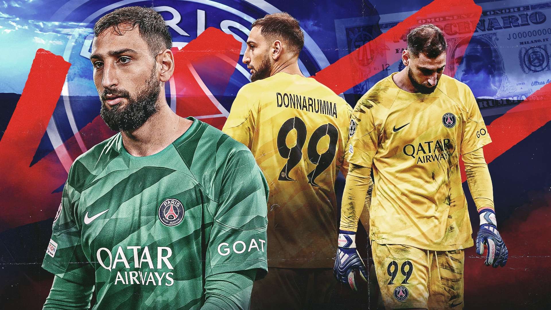 Gigi Donnarumma bad form GFX