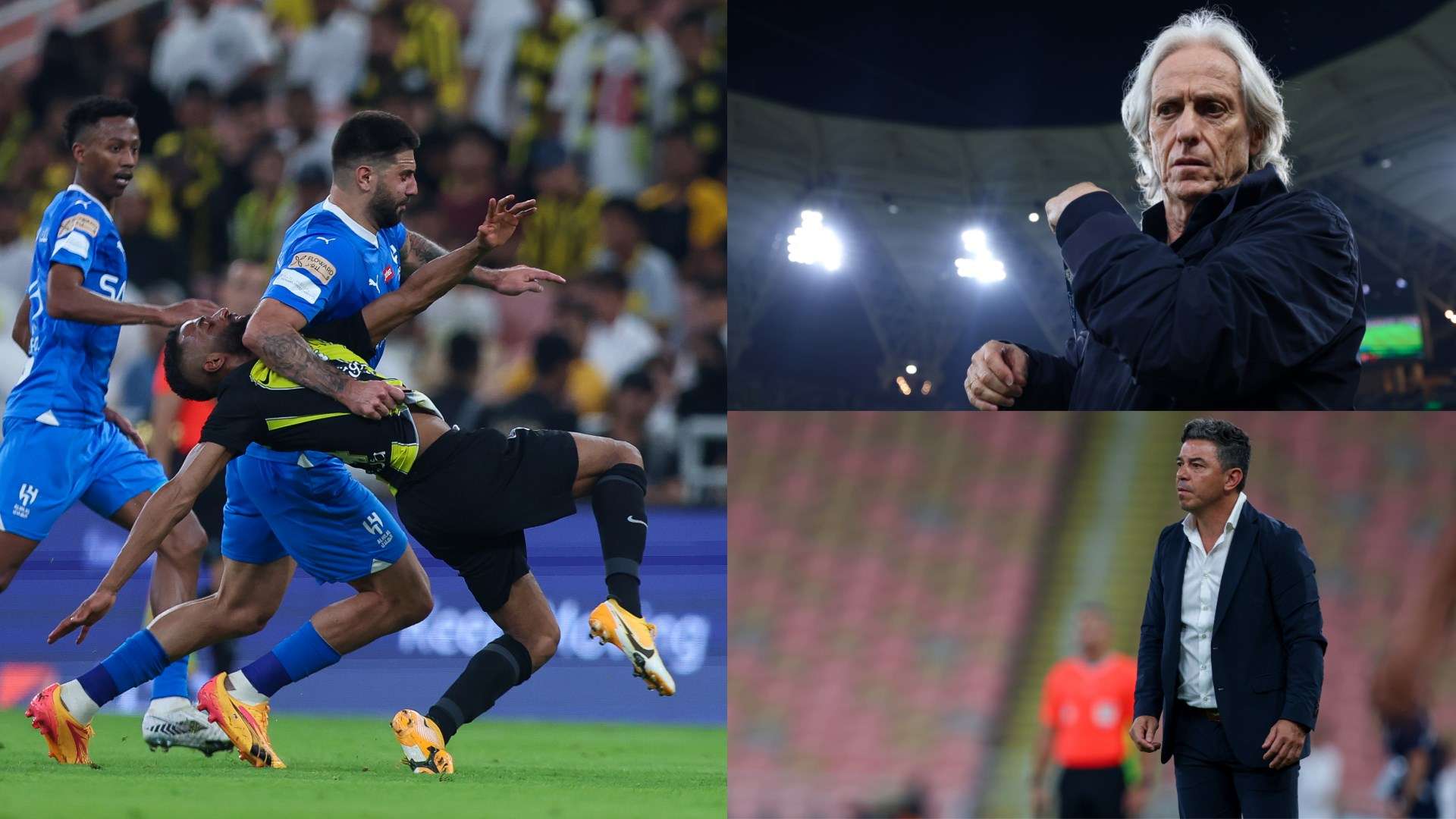 Jorge Jesus Hilal Marcelo Gallardo Ittihad Kings Cup 2024