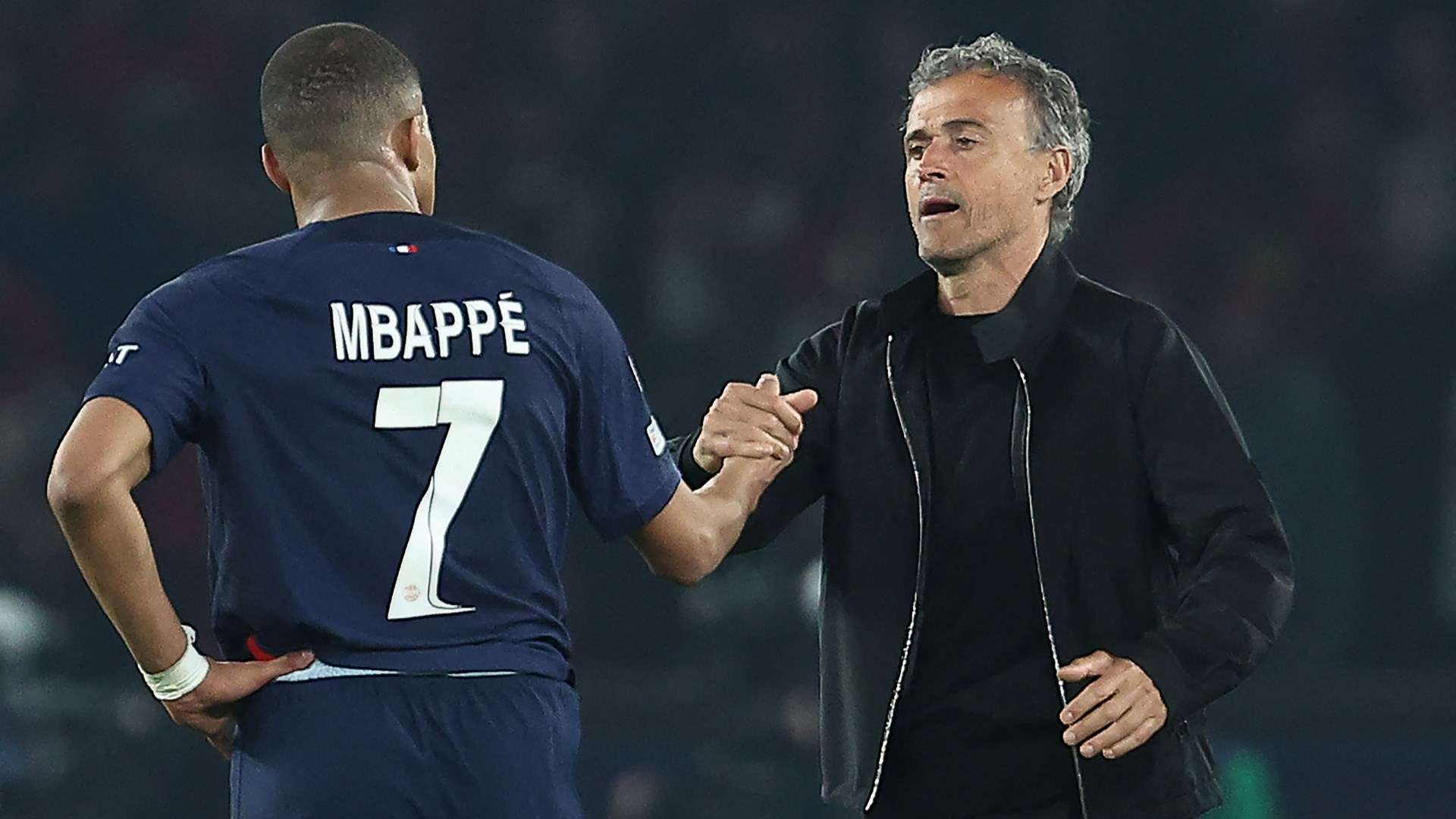 Mbappe Luis Enrique