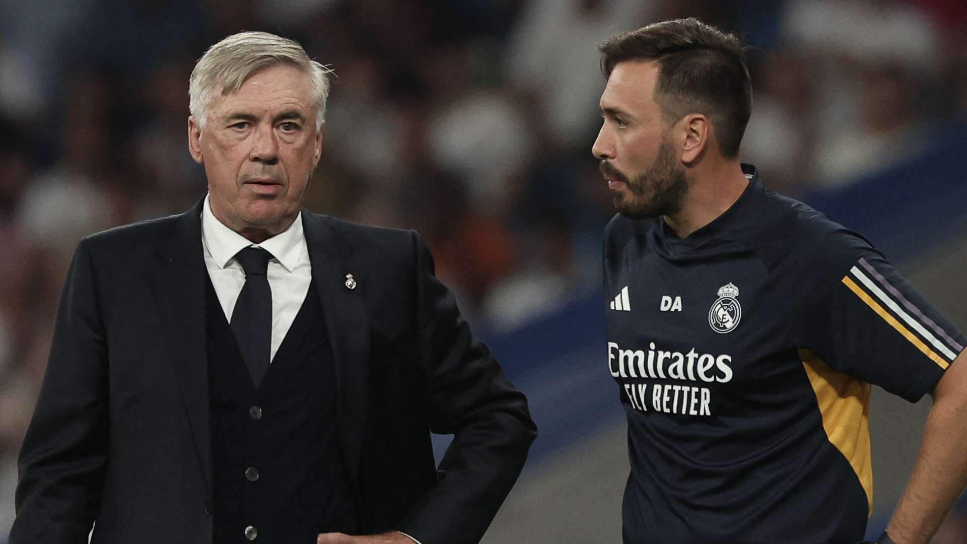 Carlo Ancelotti Davide Ancelotti Real Madrid