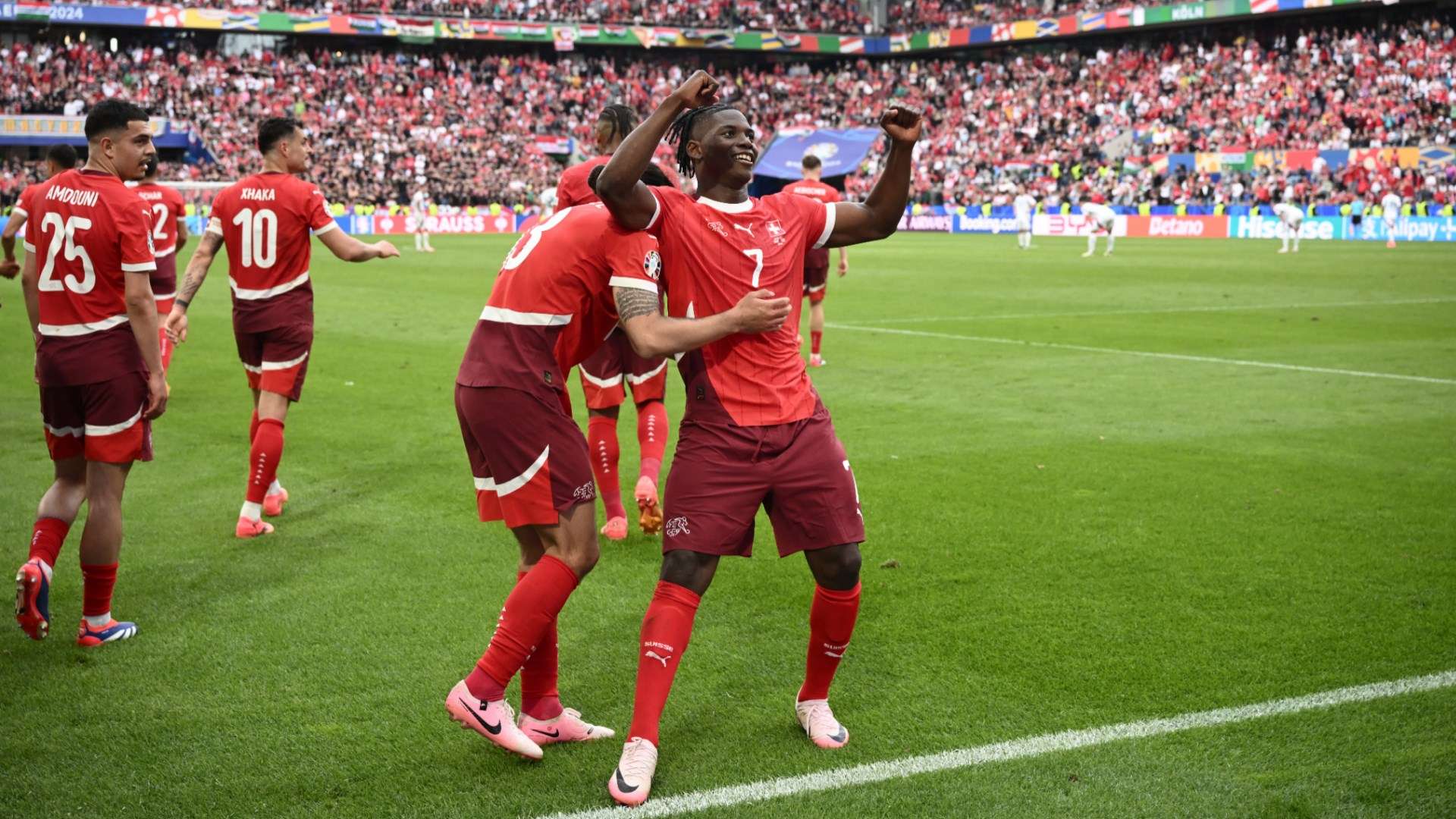 Breel Embolo - Switzerland - Hungary - Euro 2024