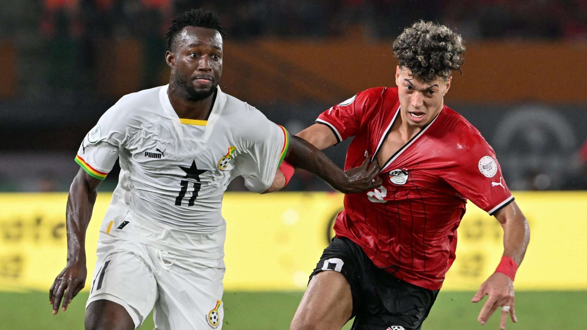 Osman Bukari Ghana Emam Ashour Egypt Africa Cup of Nations 2023