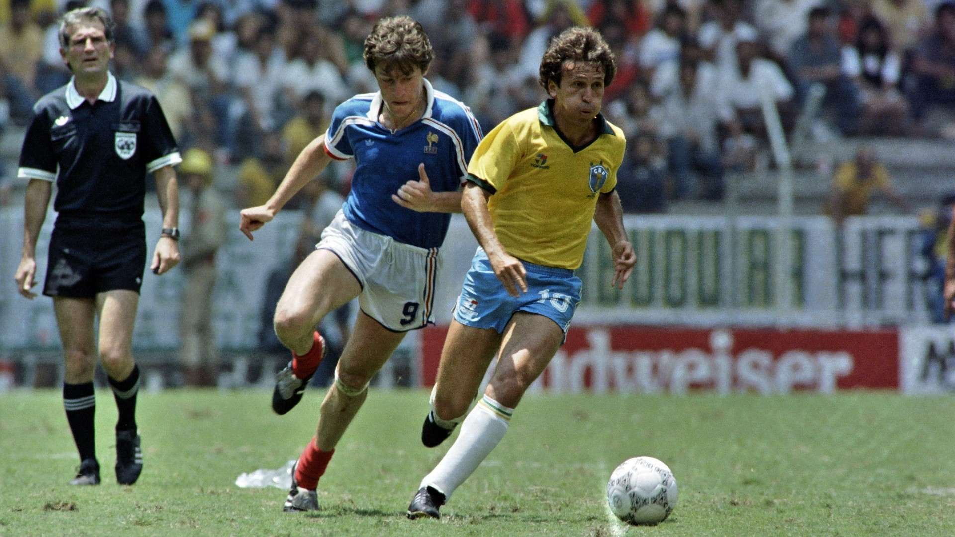 Zico, Brazil vs France, 1986 World Cup