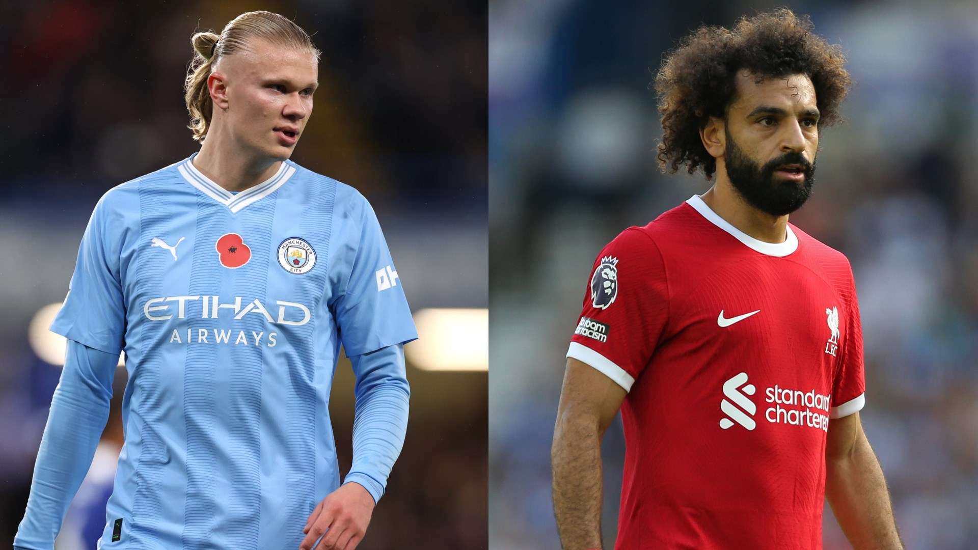 Haaland Salah Manchester City Liverpool