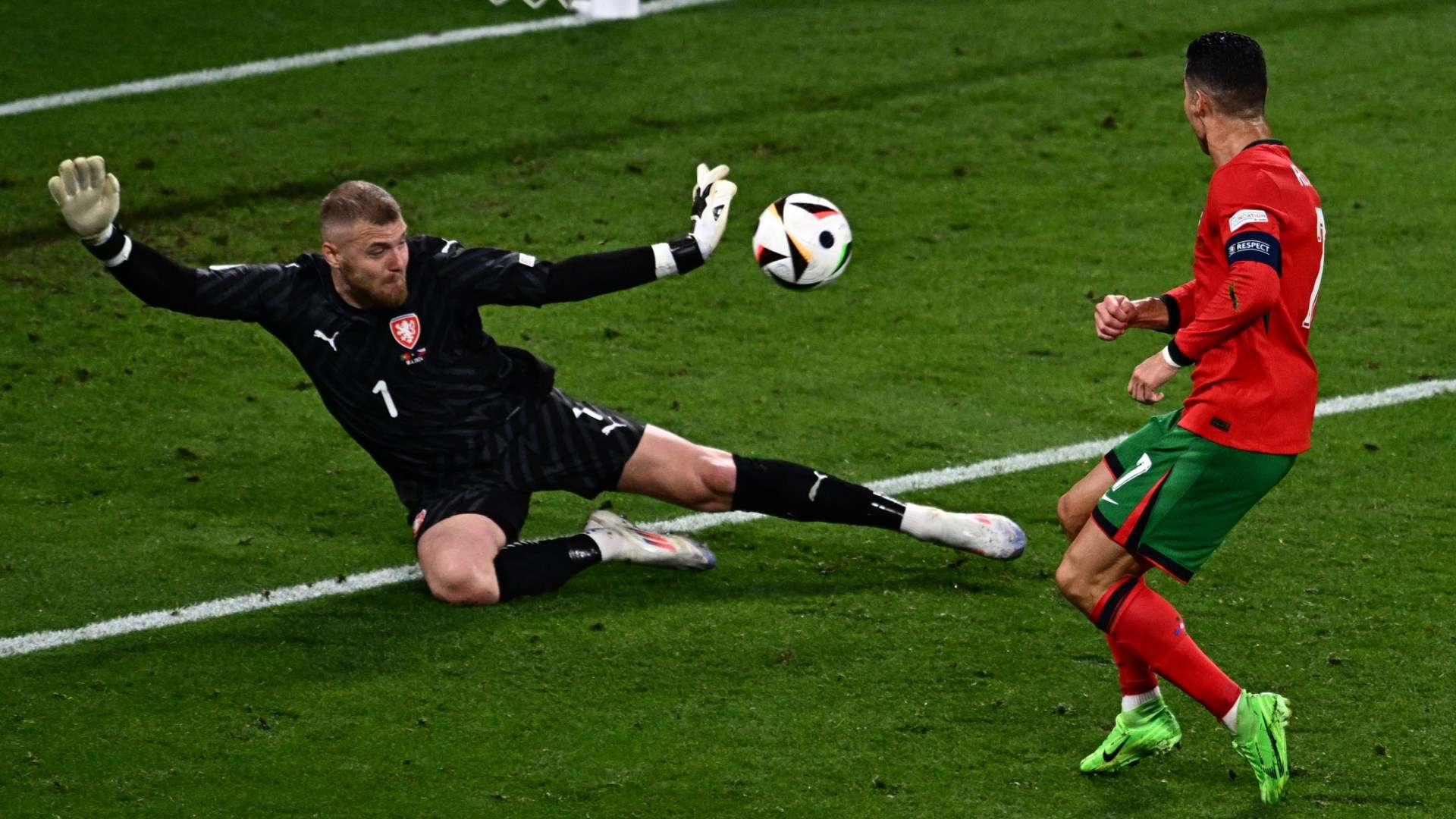 Cristiano Ronaldo Portugal Czech Republic Euro 2024