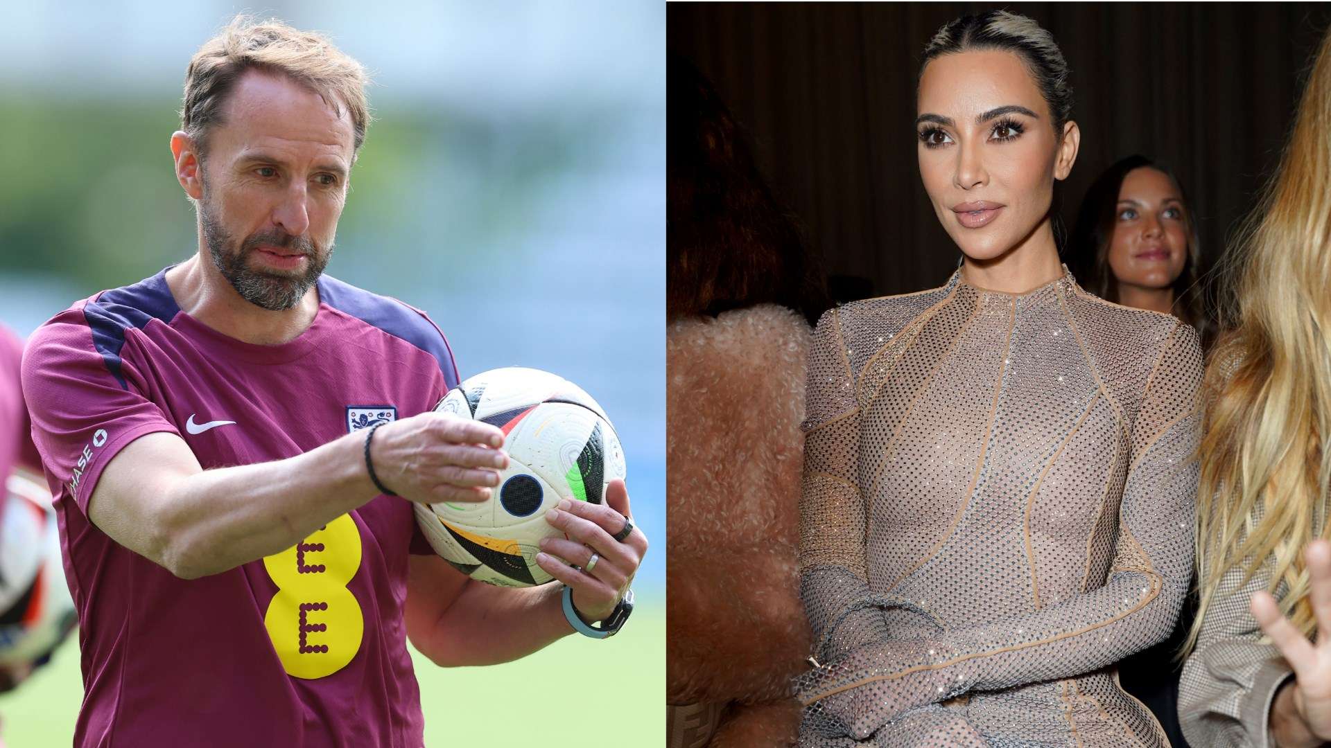 Gareth Southgate Kim Kardashian England