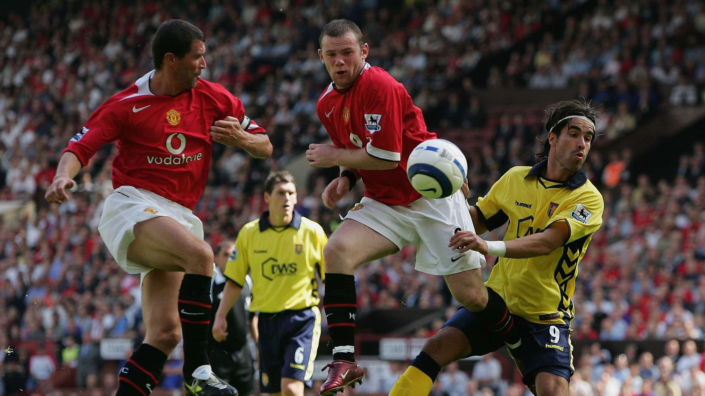 Wayne Rooney & Roy Keane