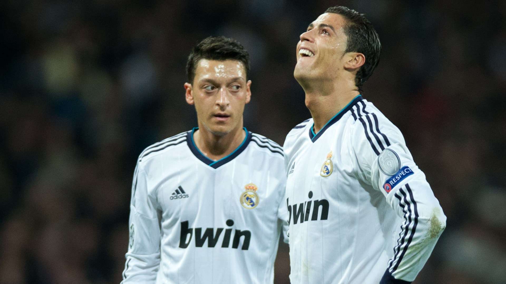 Mesut Ozil Cristiano Ronaldo Real Madrid 2013