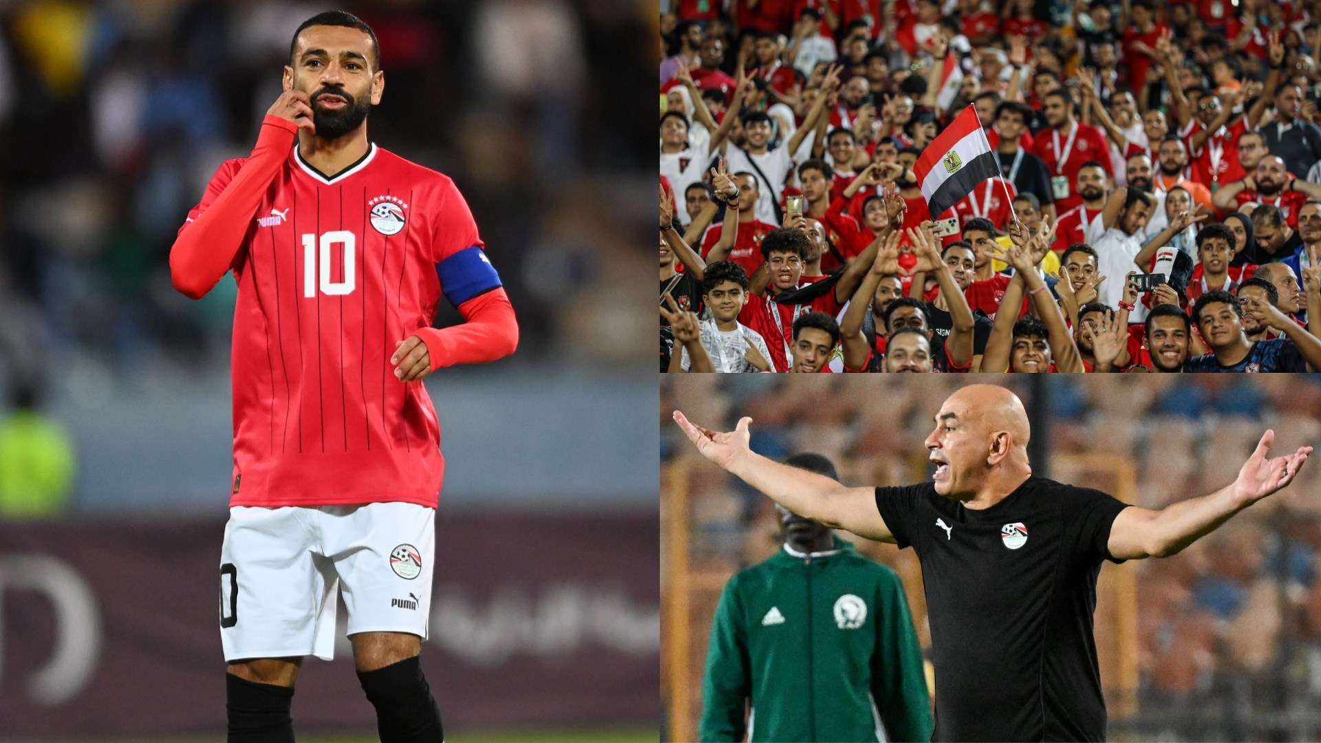 Mohamed Salah - Hossam Hassan - Egypt Fans