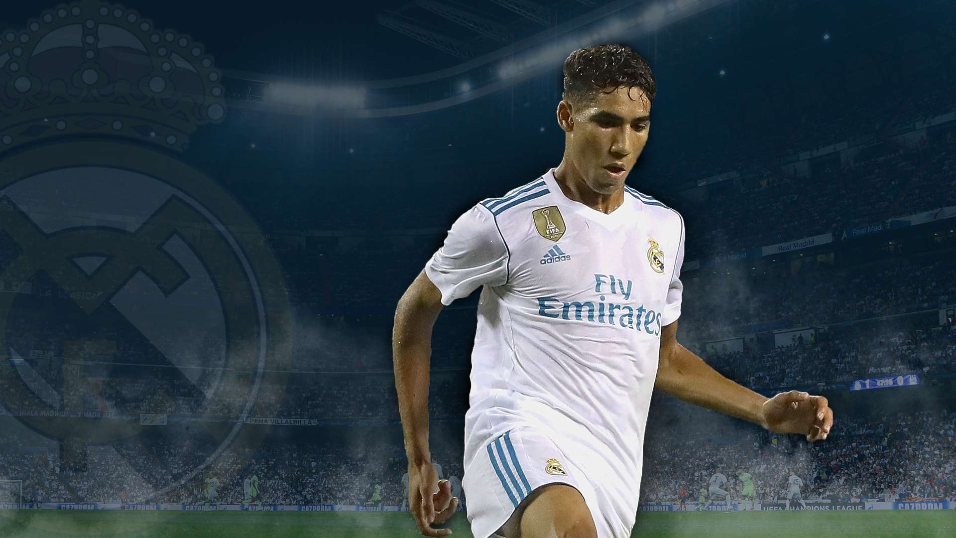 GFX Achraf Hakimi Real Madrid