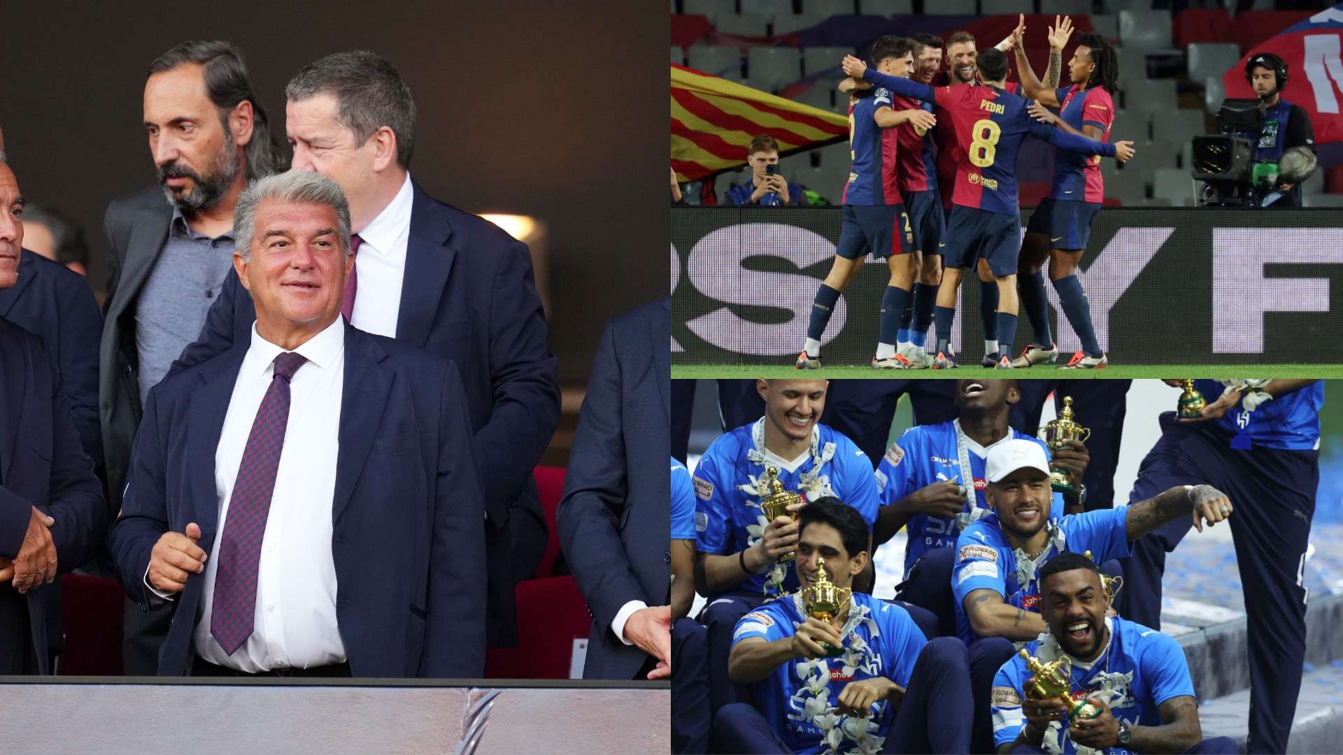 Joan Laporta - Barcelona - Al Hilal