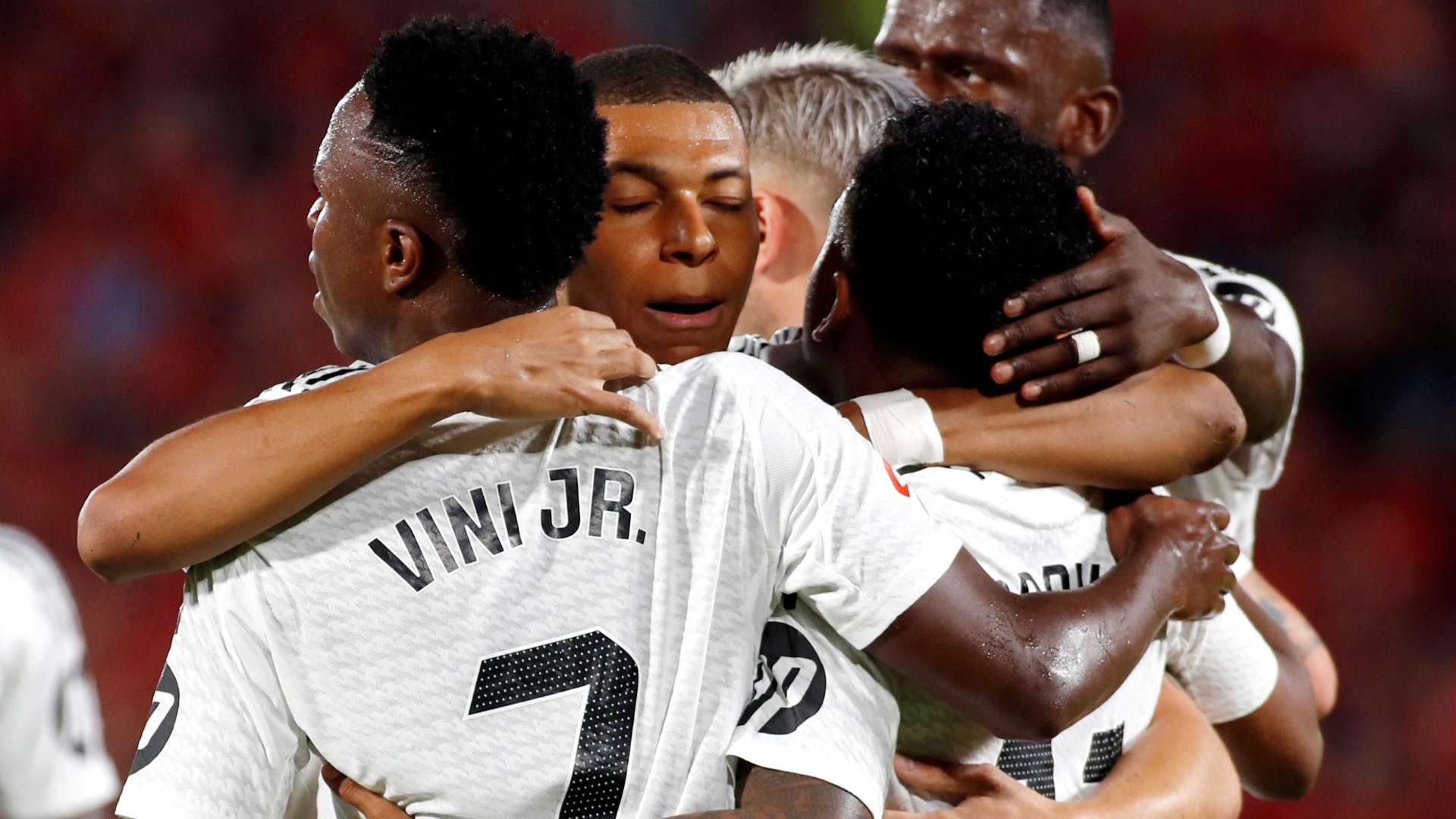 Rodrygo Vinicius Junior Kylian Mbappe Real Madrid 2024-25