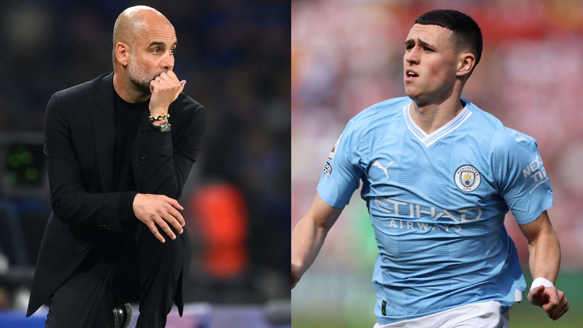 Guardiola Foden split