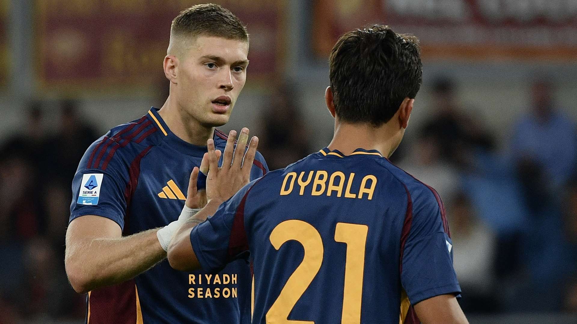 Dovbyk Dybala Roma