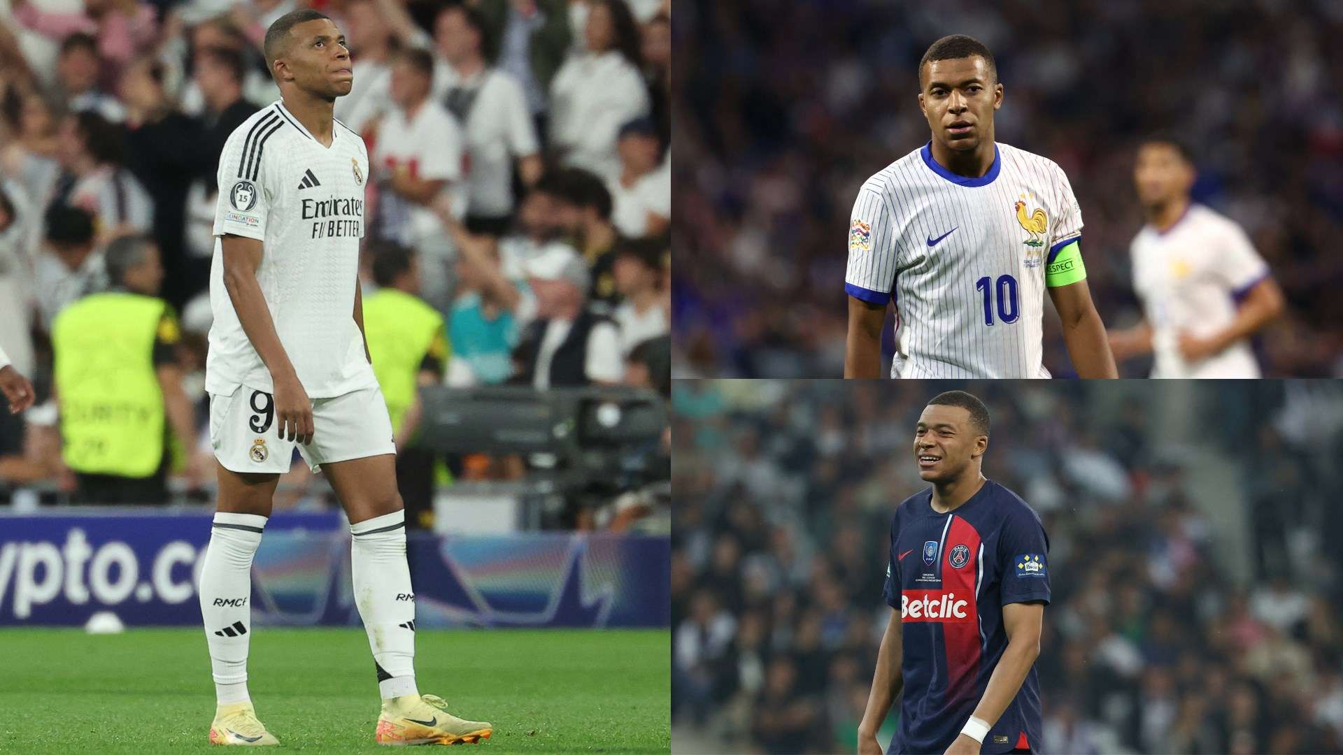 Kylian Mbappe Real Madrid PSG France