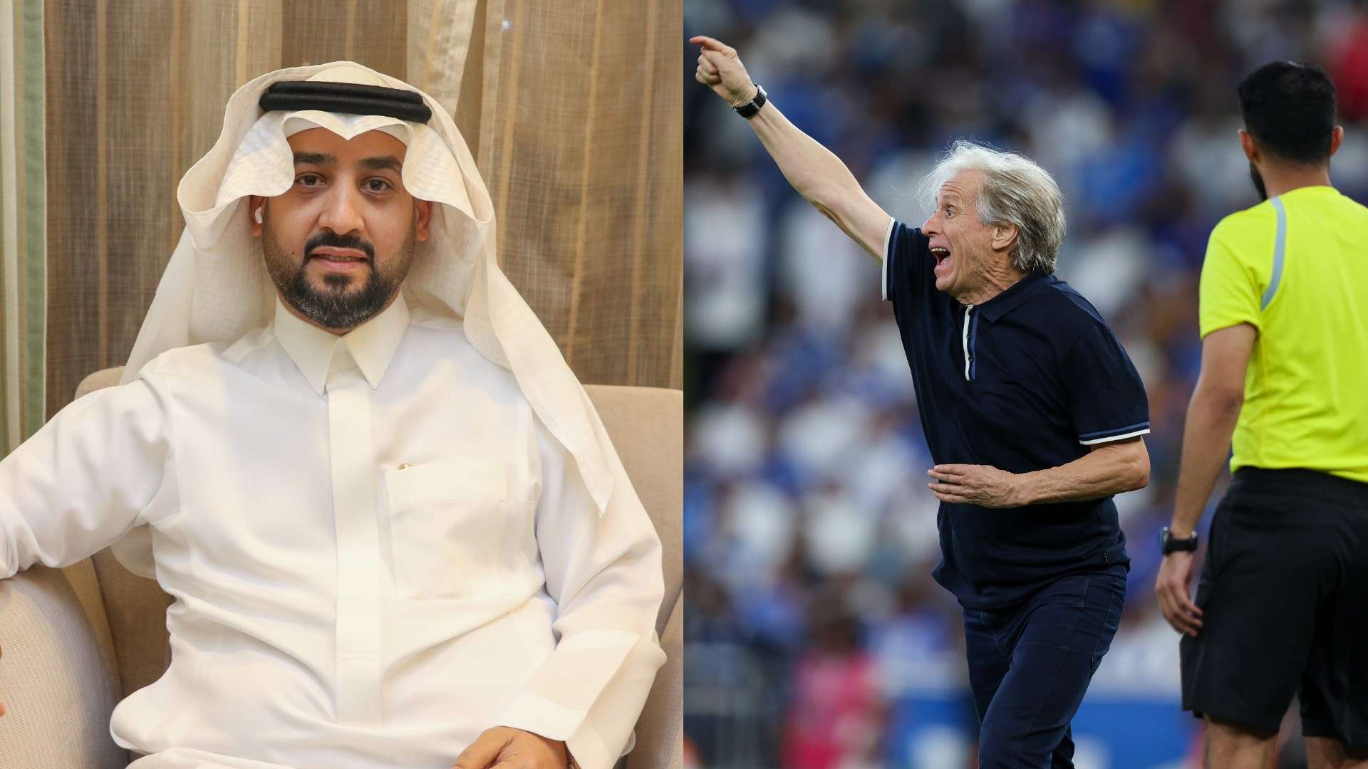 Khalid Al Eisa Ahli Jorge Jesus Hilal