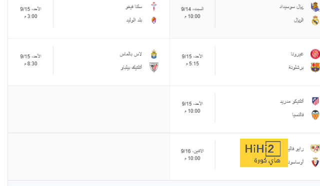 جدول مباريات الدوري القطري