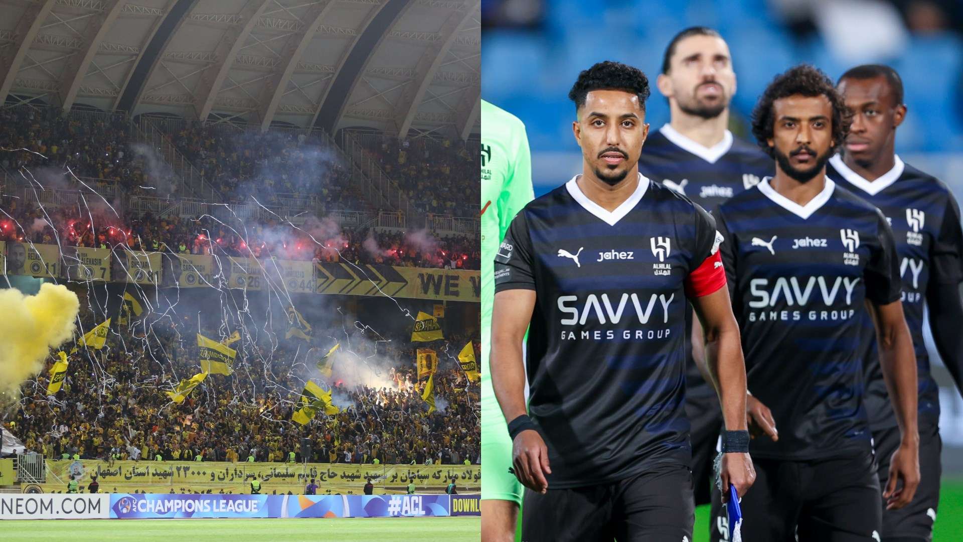 طاقم تحكيم نهائي السوبر بين الهلال والنصر 