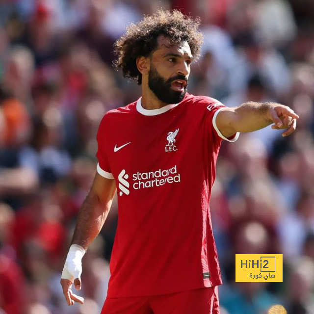 أرقام محمد صلاح بقميص ليفربول هذا الموسم 