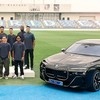 النصر يصل ملعب مباراة الشباب 